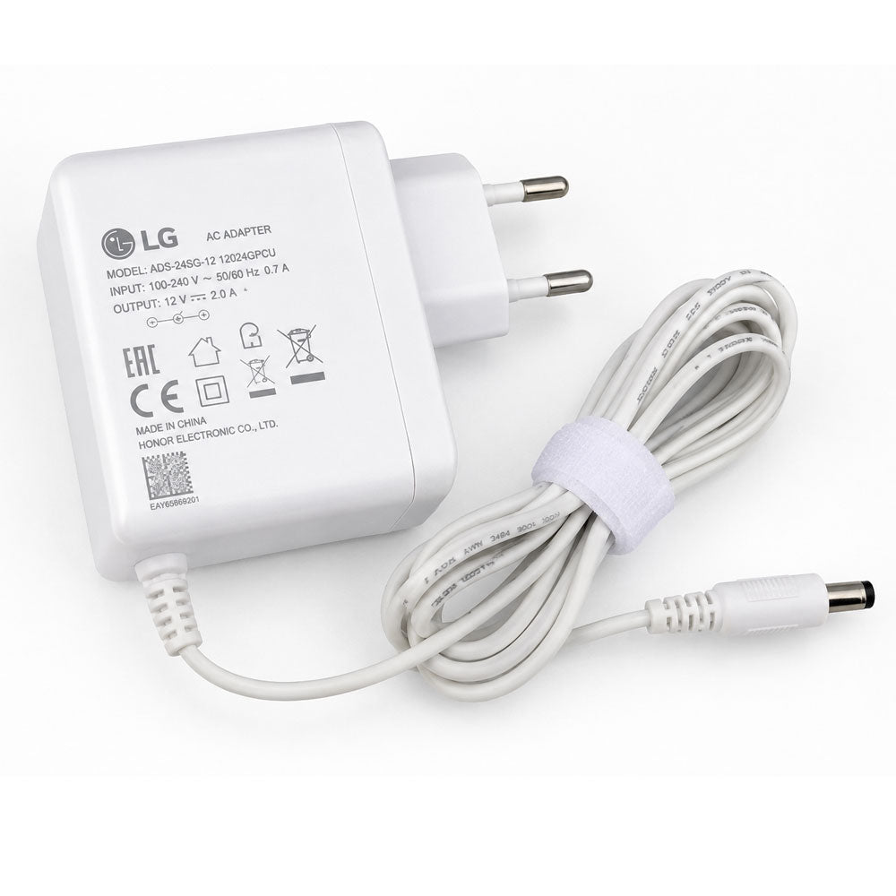 محول 12V 2A (أصلي) LG (أبيض)