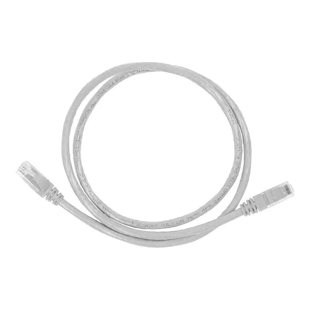 كابل باتش هكفيجن CAT6 رمادي 1م DS-1NP6UEC0