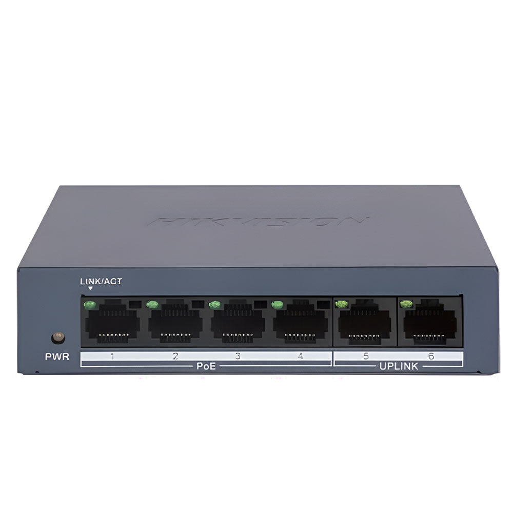 HIKIVISION SWITCH DS-3E0106MP-E/M 10/100 (4 بورت)