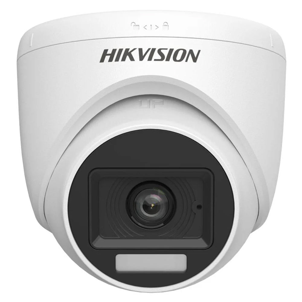 HIKVISION HD CAM. DS-2CE70KF0T-LPFS(2.8MM) ( 3K COLORVU+ AUDIO )