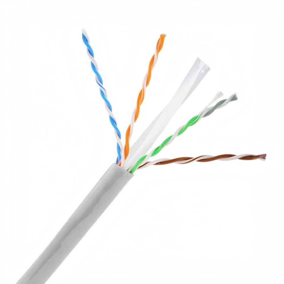كابل KD CAT6 بطول 305 م (رمادي)