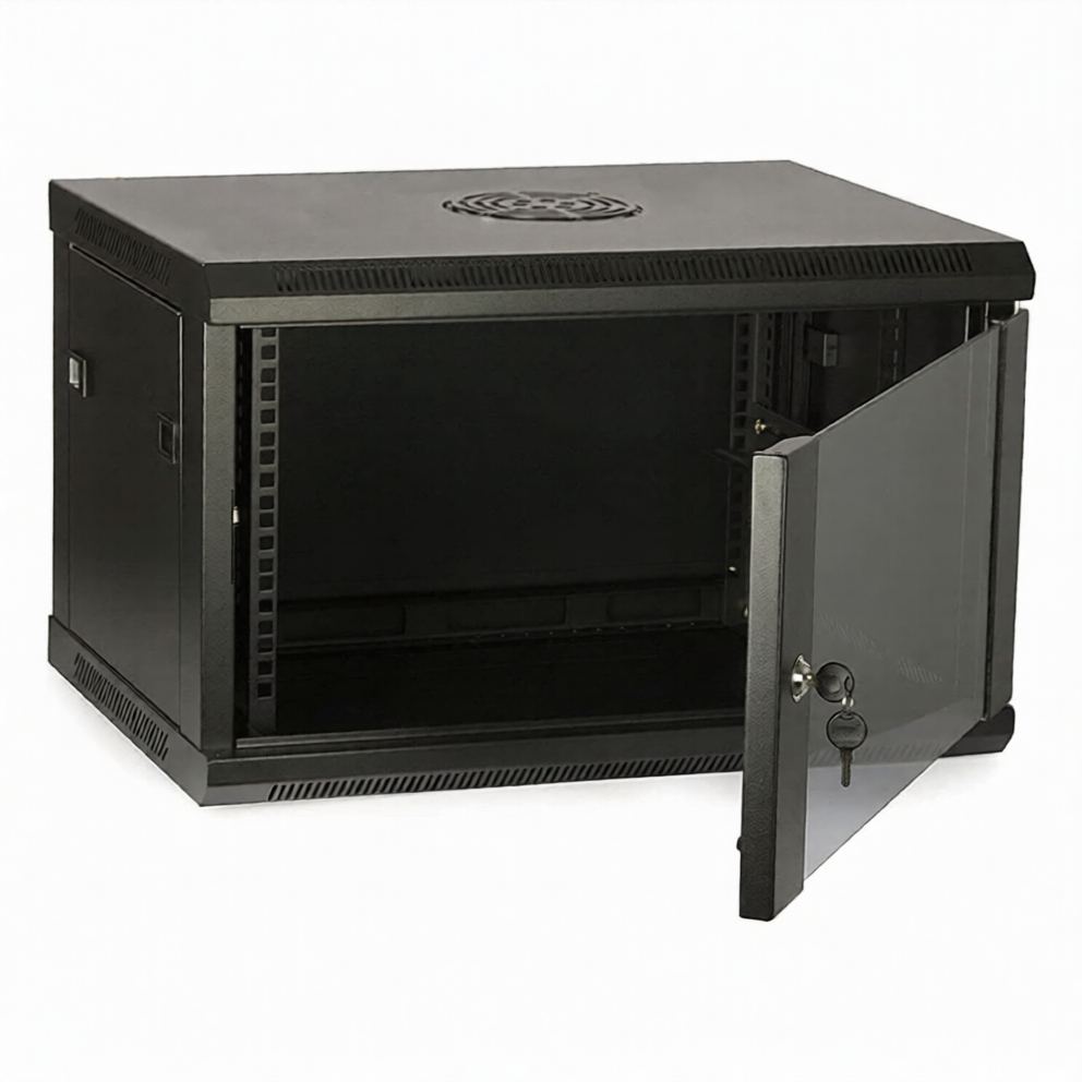 KD RACK 9U + ( مروحة ) + ) ( مشترك)