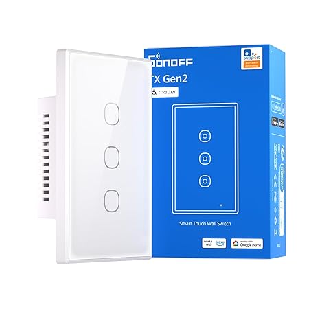 TX Gen2 Smart Touch Wall Switch | T6 3C 120 Type