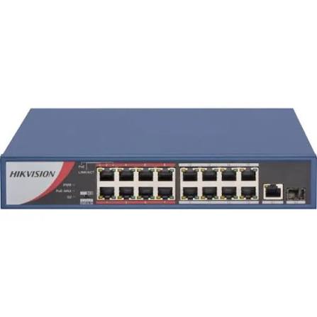 محول هايكفيجن DS-3E0318P-E/M(B) (16 منفذ)